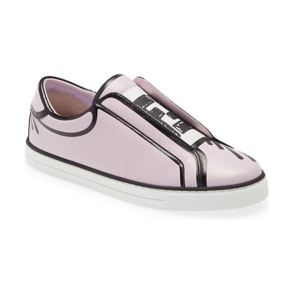 Fendi x Joshua Vides FF Logo Slip-On Sneaker - 39.5 - Picture 5 of 6